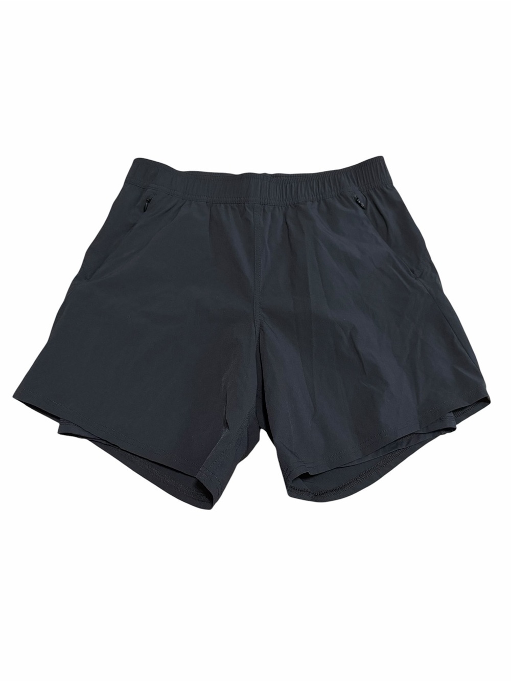 Fair Harbor Women's The Corliss Shorts | Black | Lined | Zip Pockets | Small